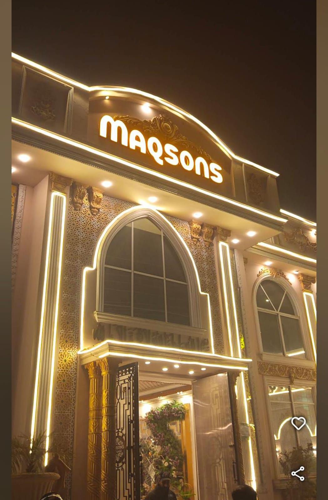 indoor banquet lighting 5 by Maqsons Marquee