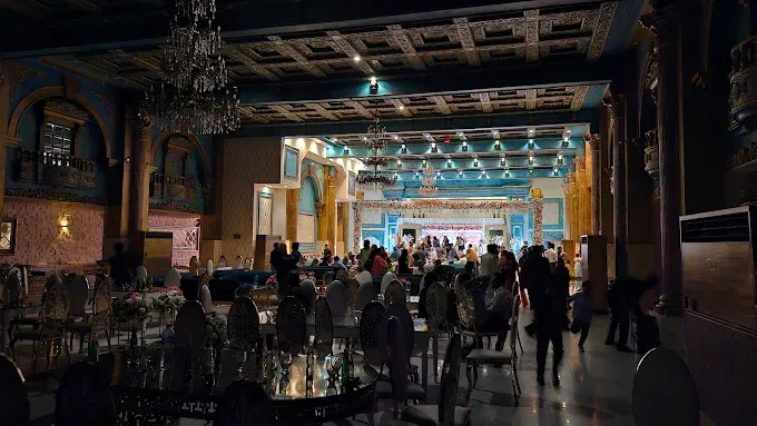 themed wedding stage 2 by Milano by Mughal-e-Azam