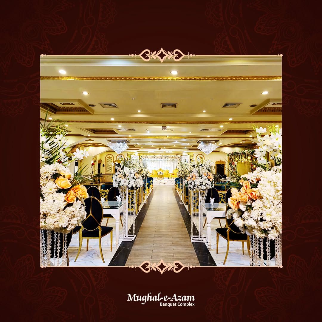 themed wedding stage 2 by Mughal e Azam Banquet