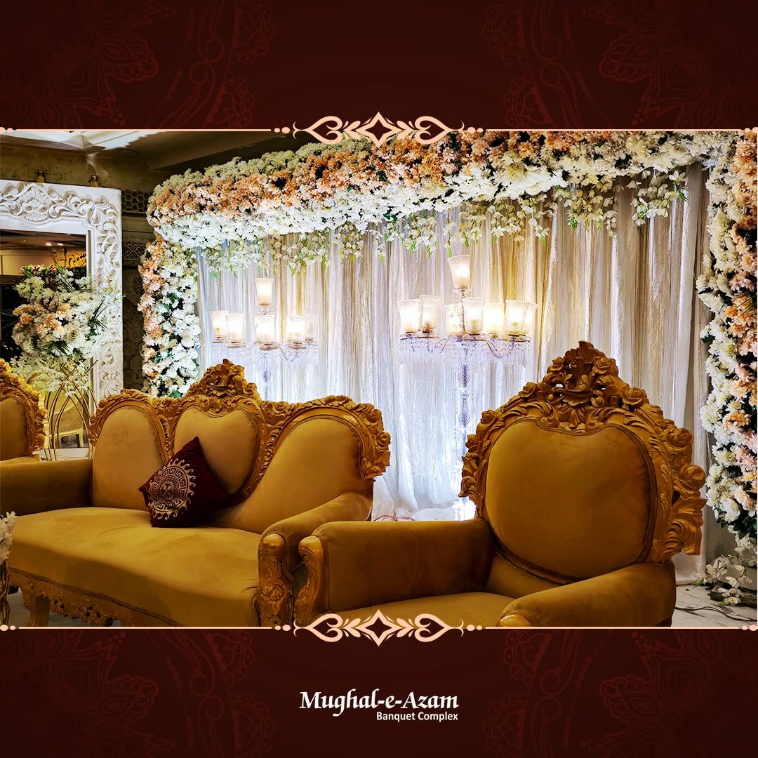 outdoor wedding setup 3 by Mughal e Azam Banquet