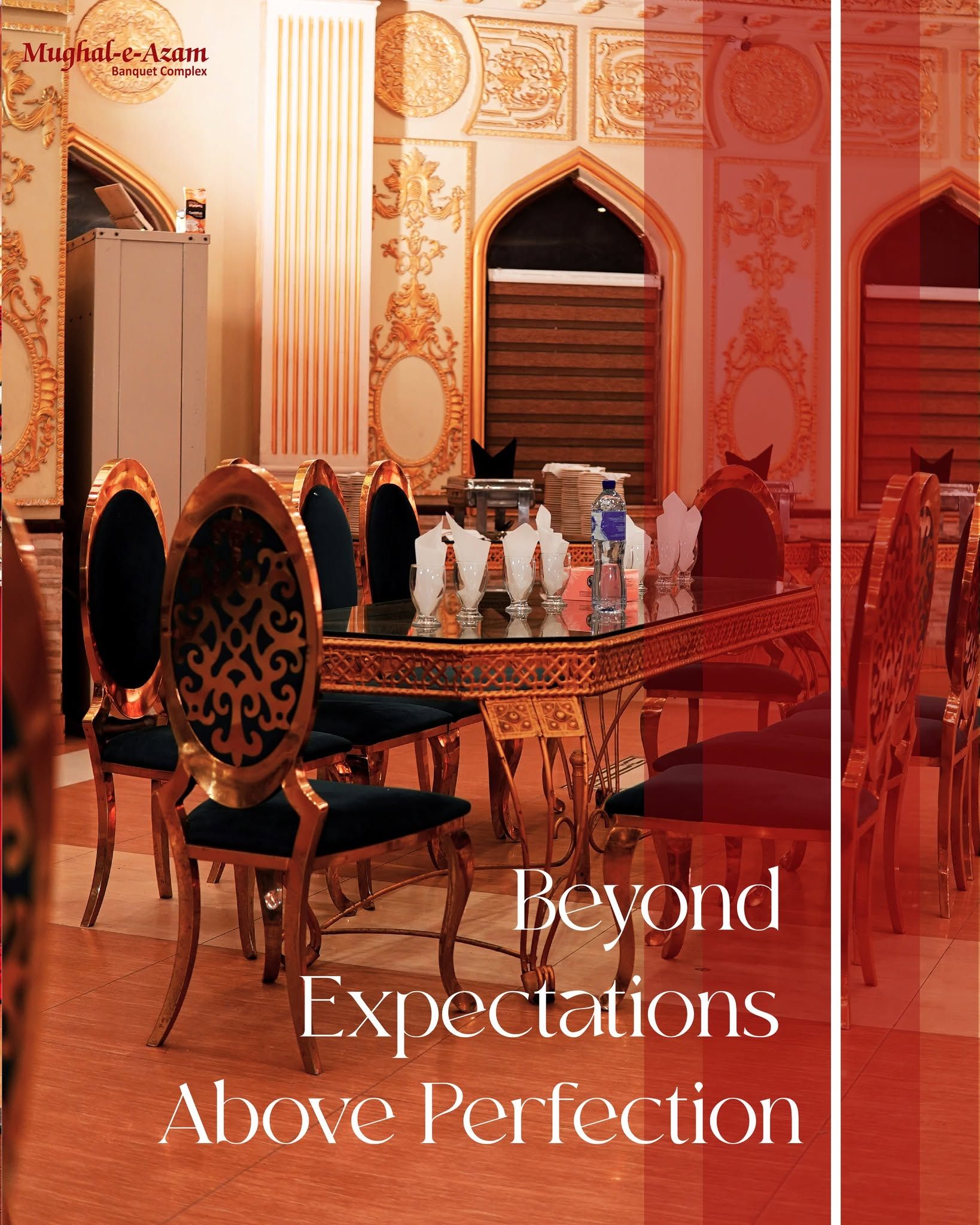 themed wedding stage 2 by Mughal e Azam Banquet