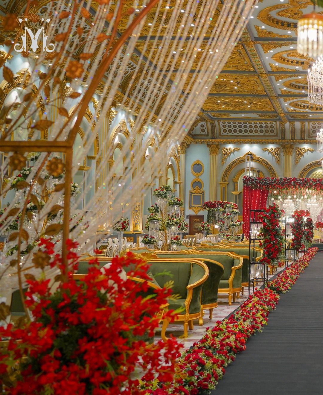 indoor banquet lighting 5 by Mughal e Azam Grand