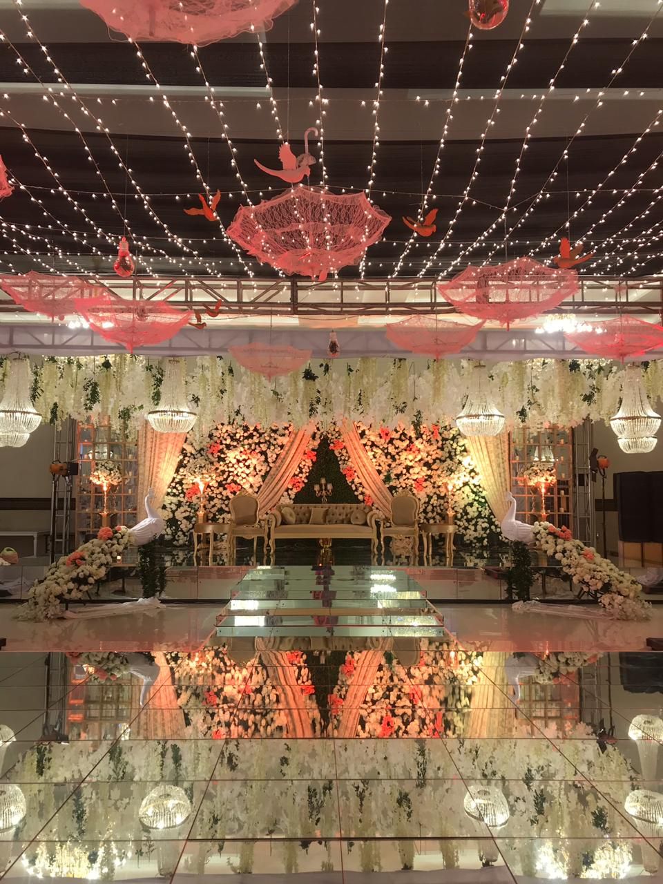 mehndi stage setup 2 by Pearl Events