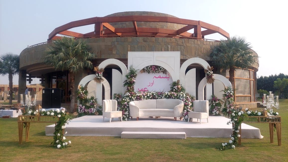 walima stage decoration 4 by Pearl Events