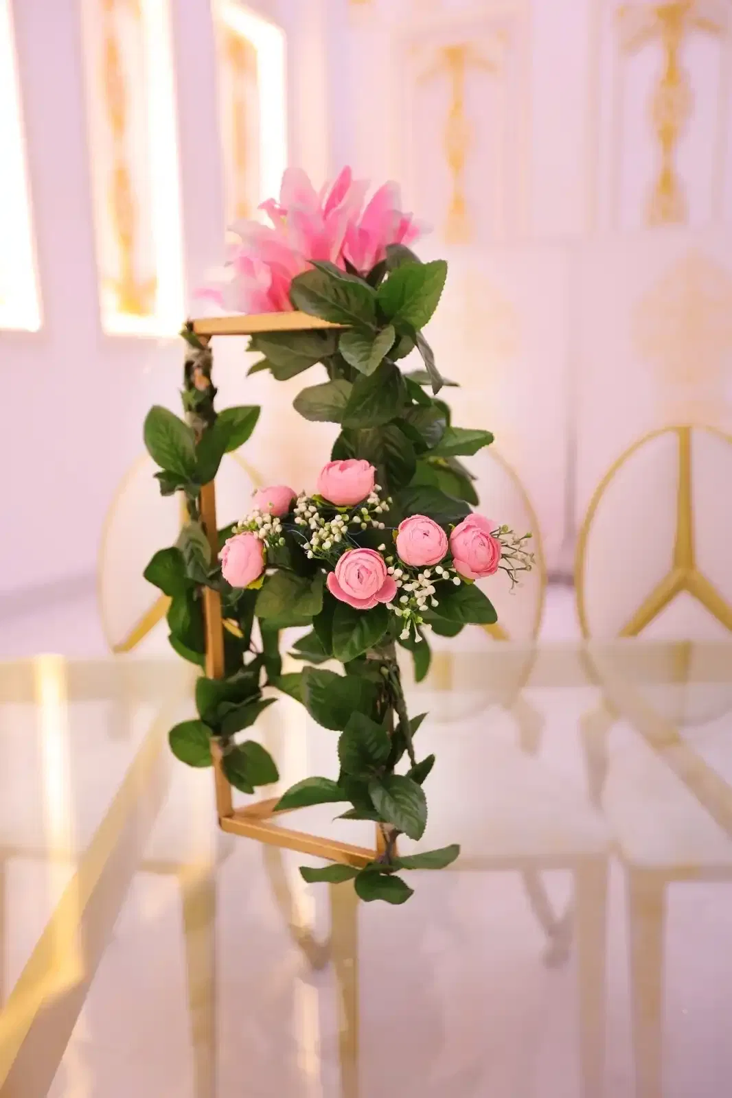 indoor banquet lighting 5 by Sapphire Palace Event Complex