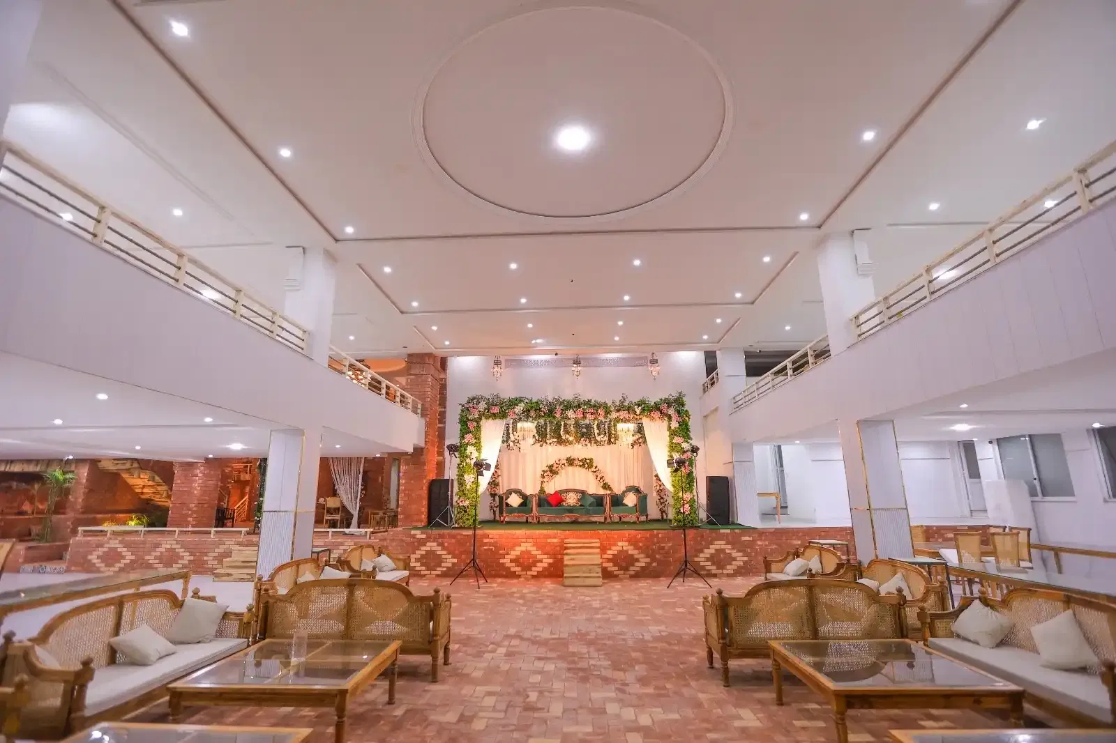 outdoor wedding setup 3 by Sapphire Palace Event Complex