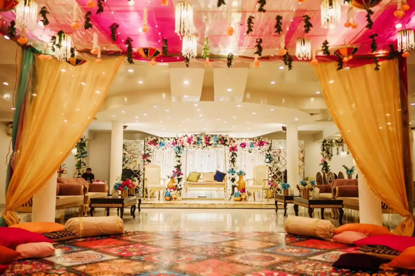 indoor banquet lighting 5 by Noor Jahan Banquet