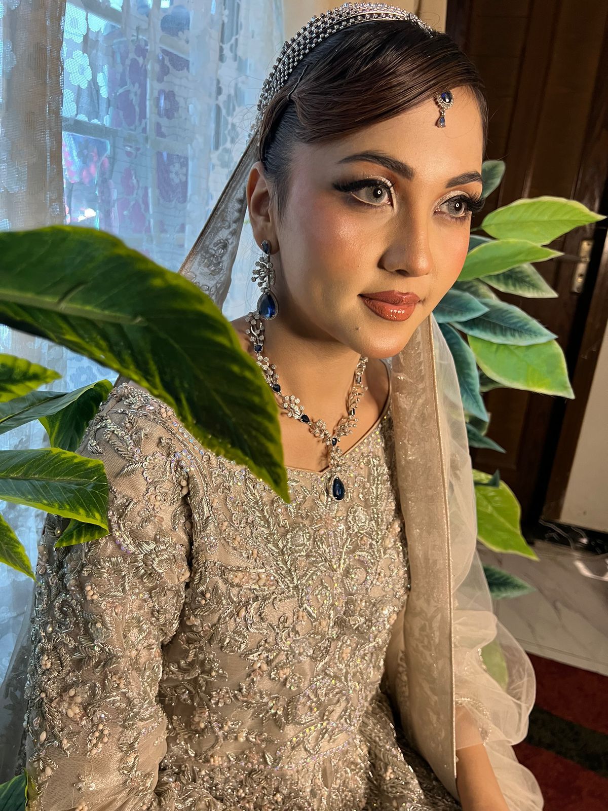 barat bridal look 2 by Beena Khan Salon