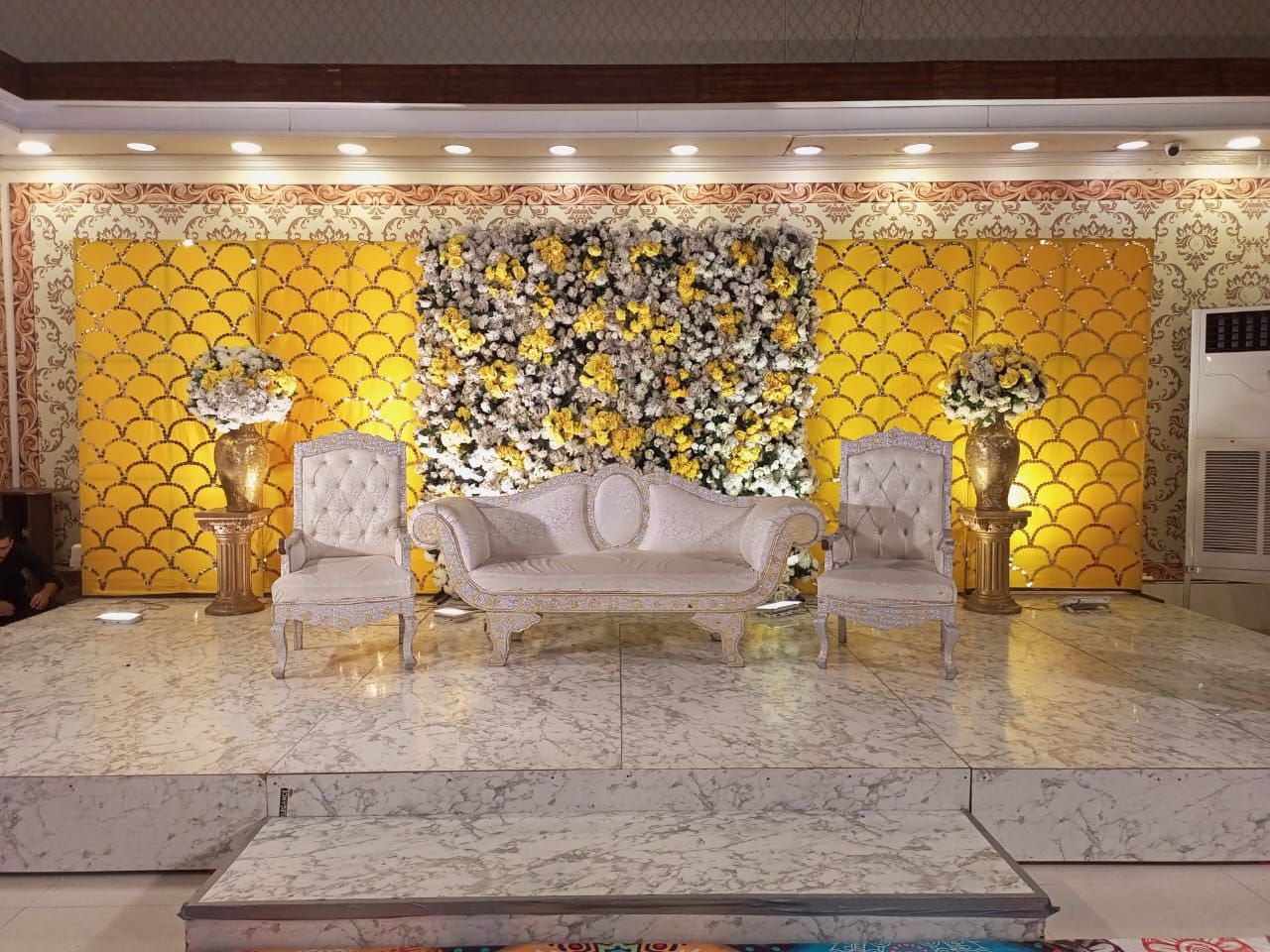 themed wedding stage 2 by Eden Marquee