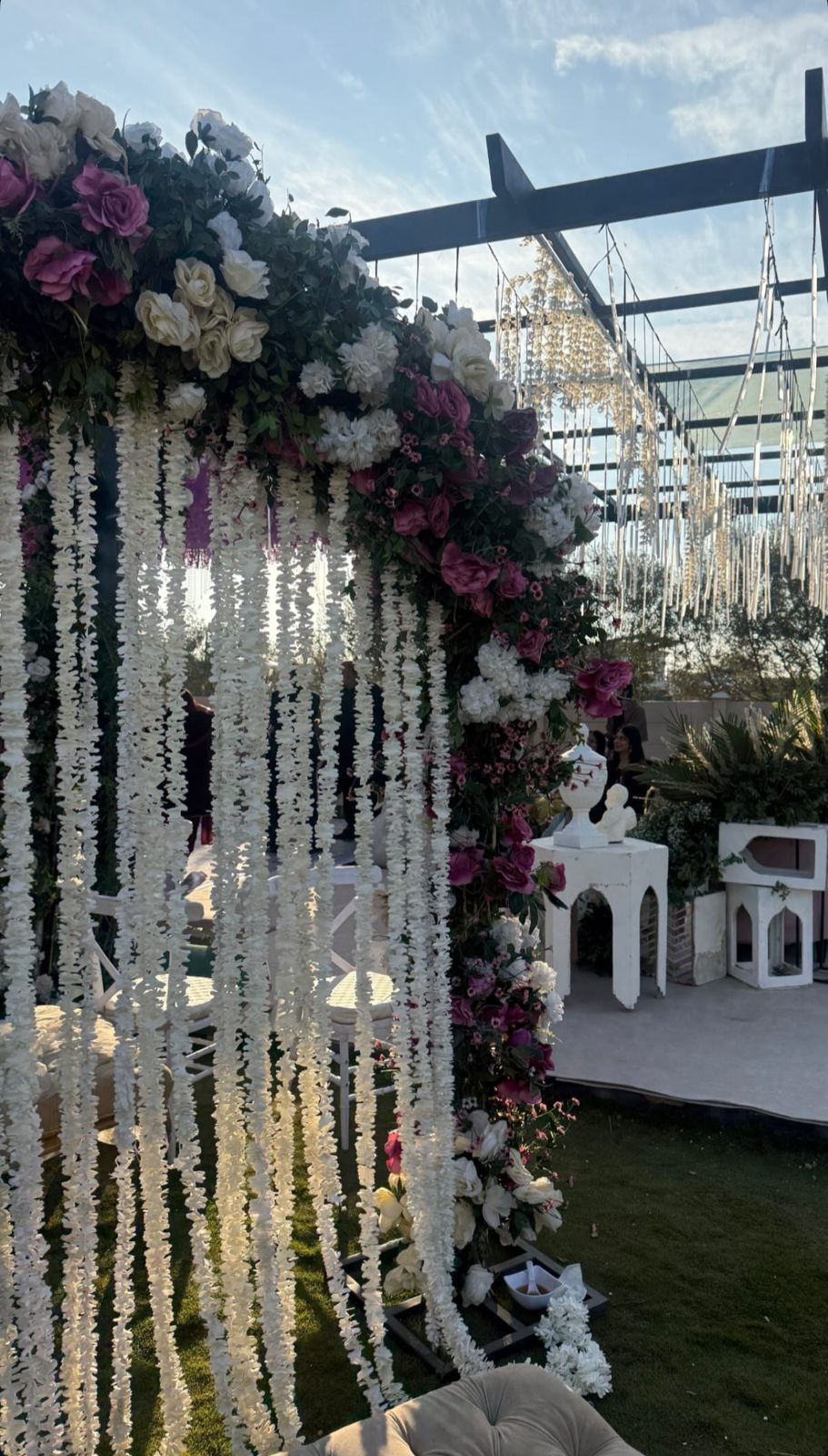 mehndi stage setup 2 by Elation by FMH