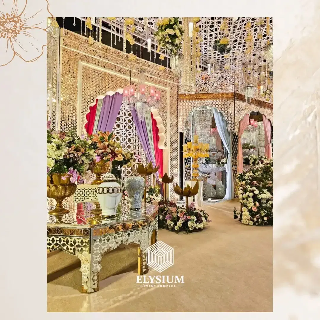 themed wedding stage 2 by Elysium Marquee