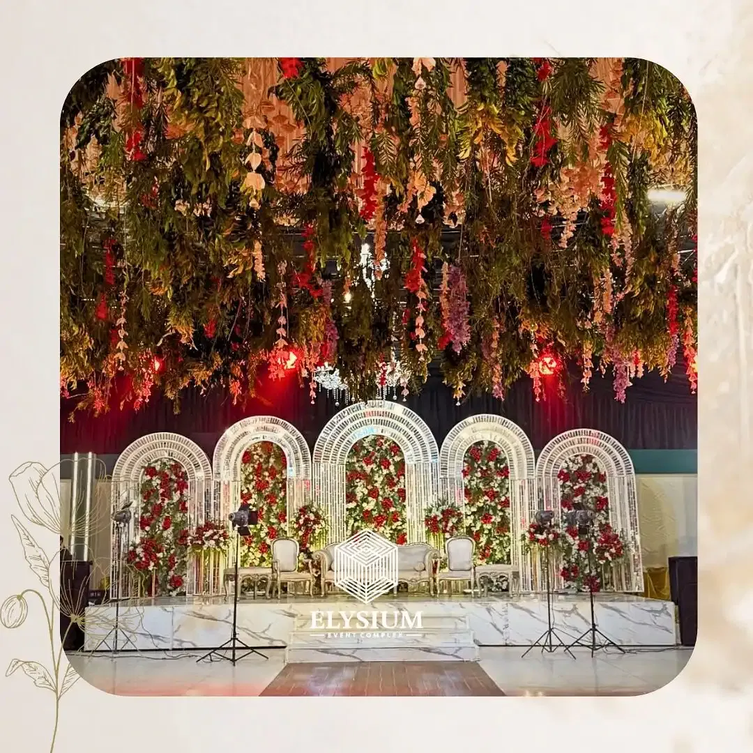 outdoor wedding setup 3 by Elysium Marquee