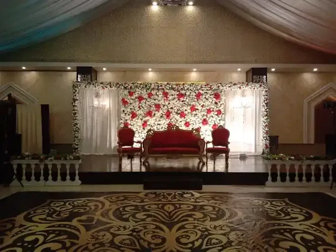 themed wedding stage 2 by Emerald Marquee