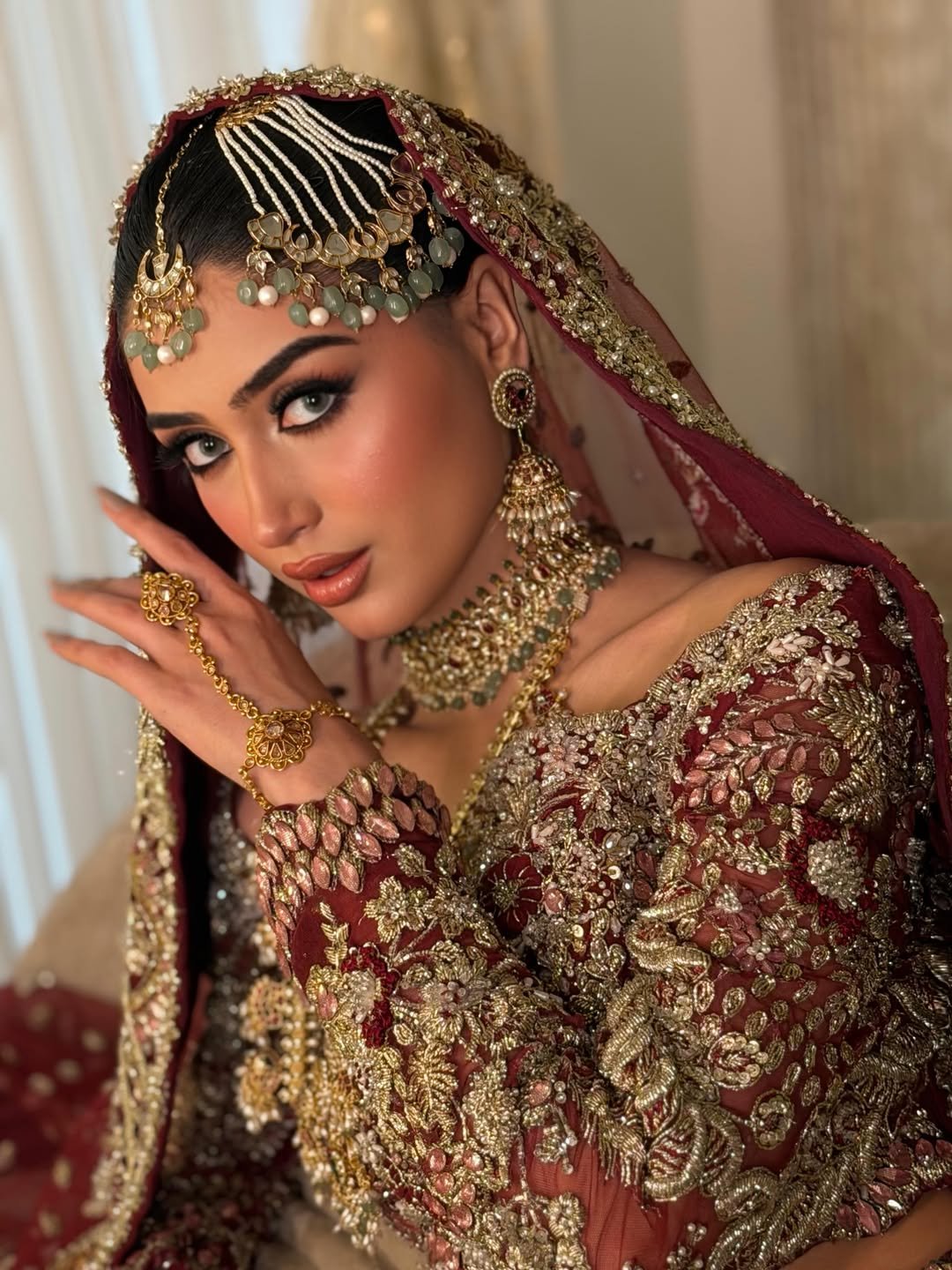 bridal makeup look 1 by Faiza's Salon