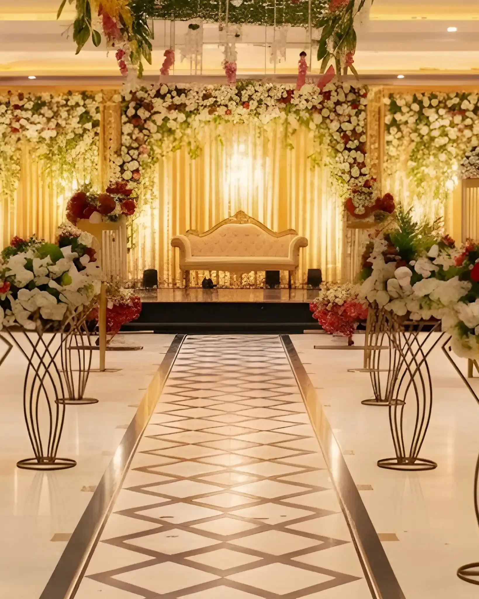 outdoor wedding setup 3 by Grand Avenue Event Complex