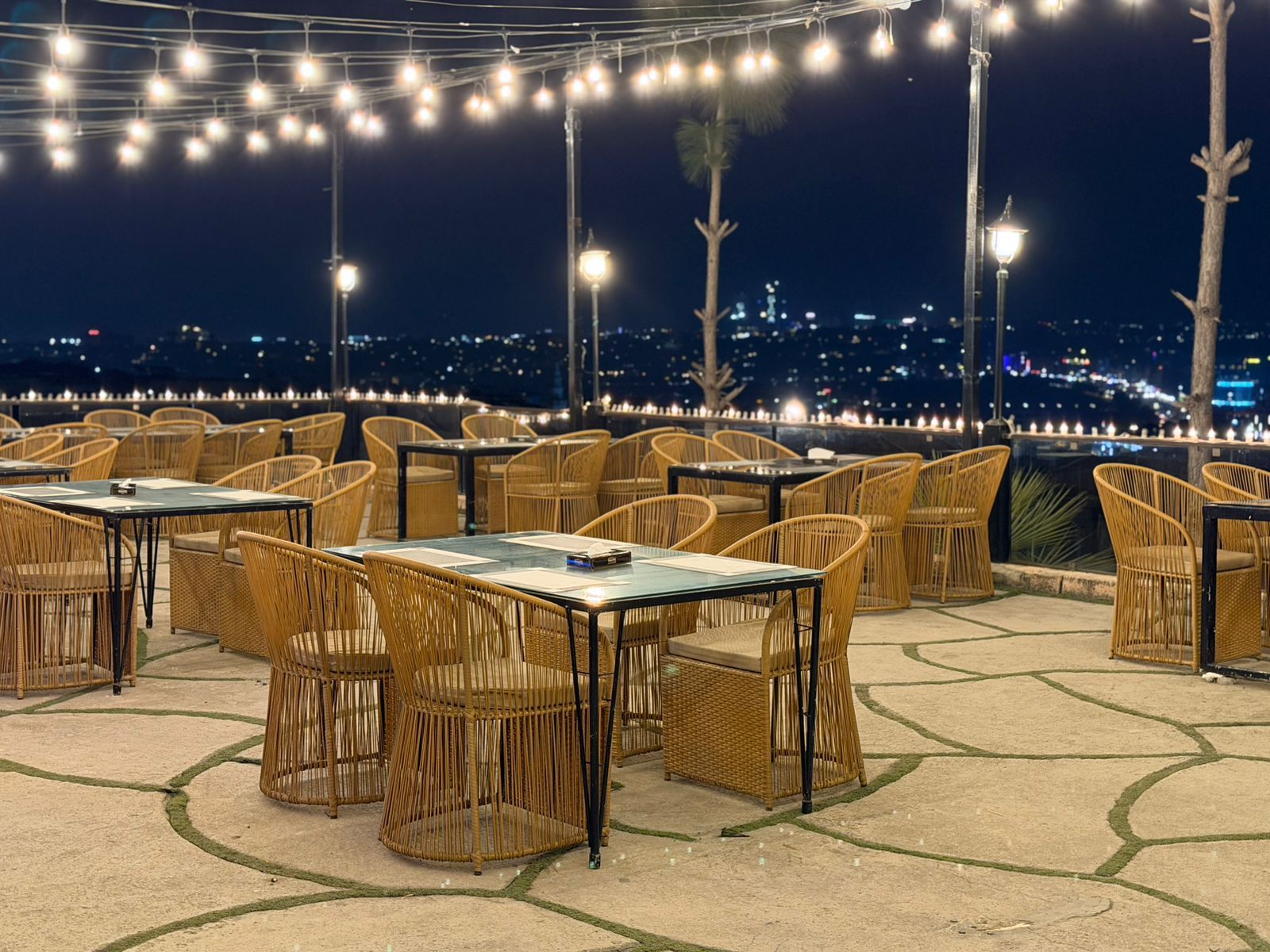 outdoor wedding setup 3 by Kallisto Restaurant