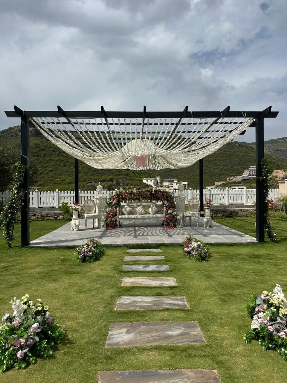 themed wedding stage 2 by Lara's Lawn by Elation