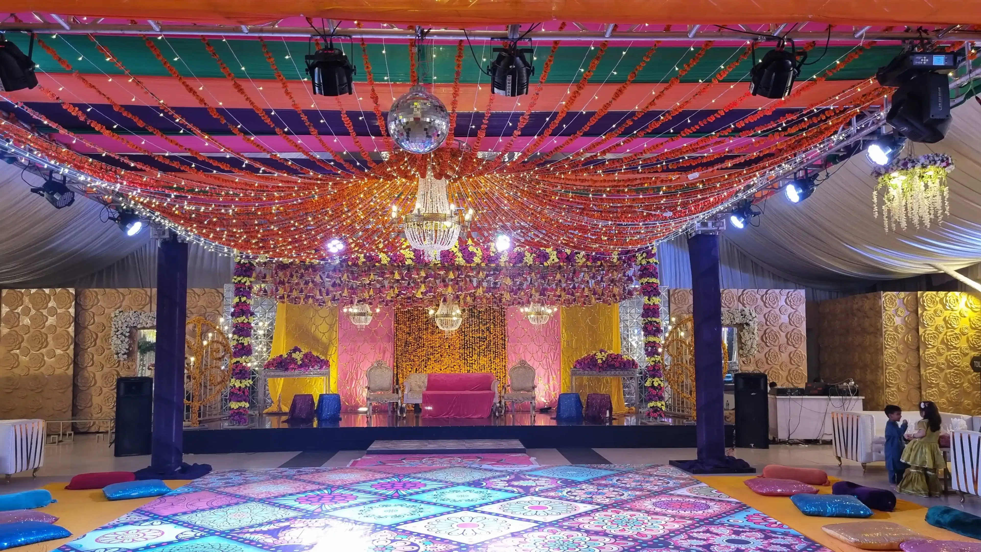outdoor wedding setup 3 by Margalla Grande, E 11