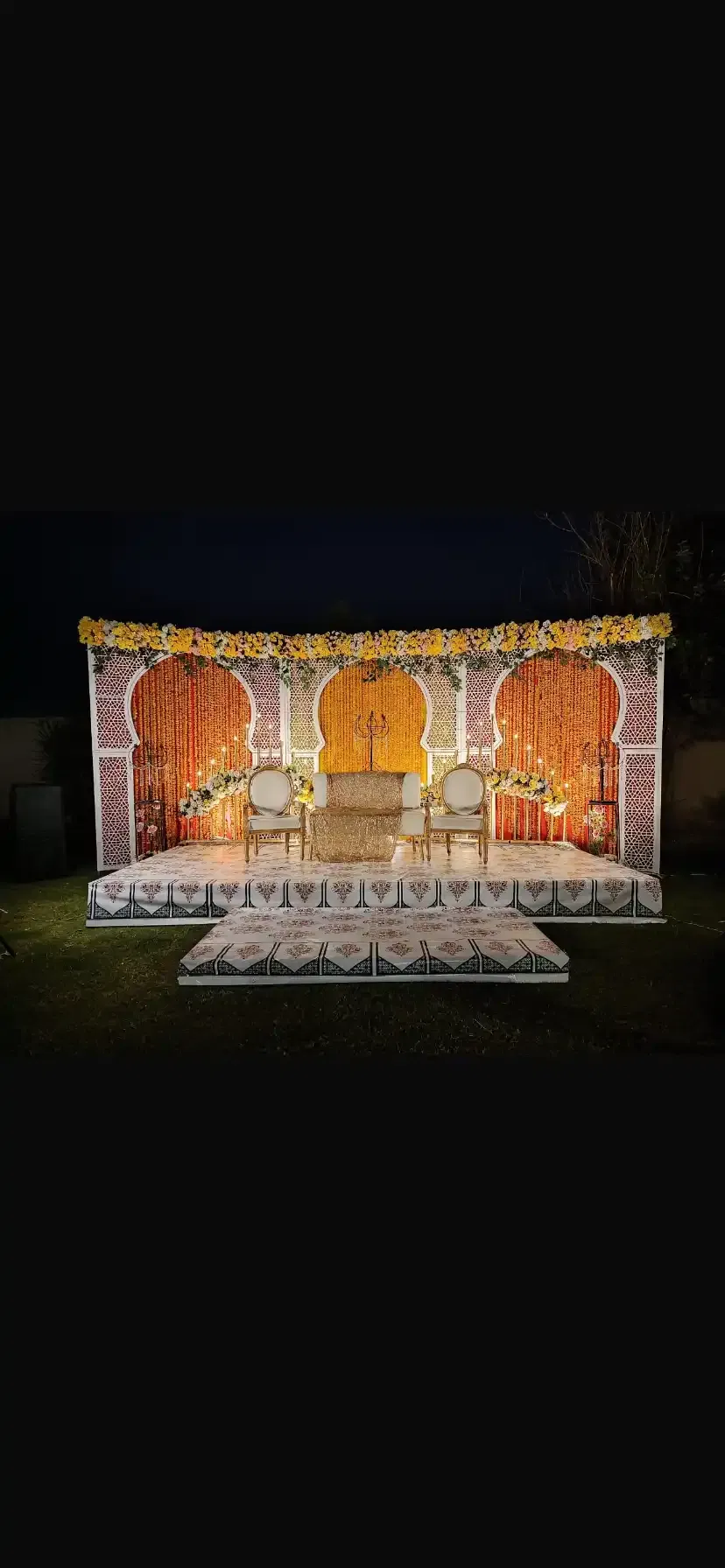 outdoor wedding setup 3 by Mariano Restaurant
