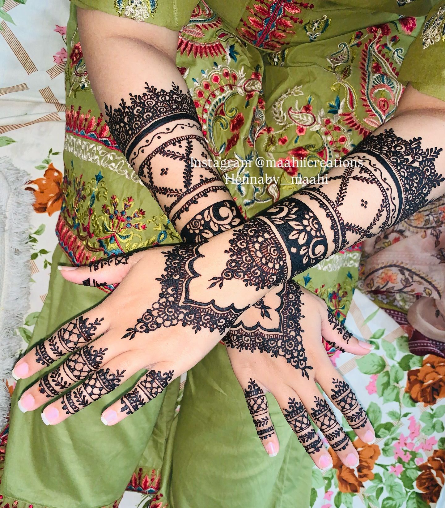 Pakistani mehndi design 4 by Mehndi Creation By Mahi