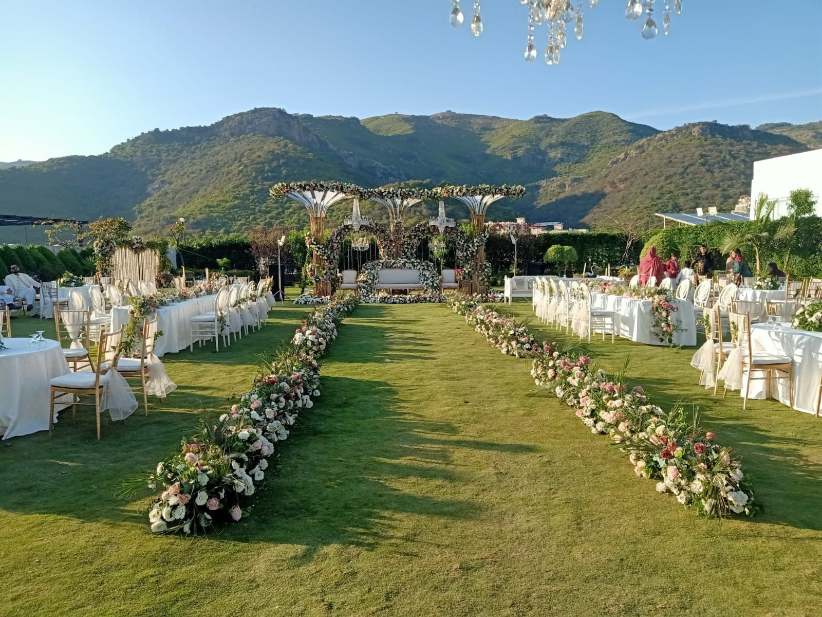 VIP seating arrangement 4 by Mikails Lawn
