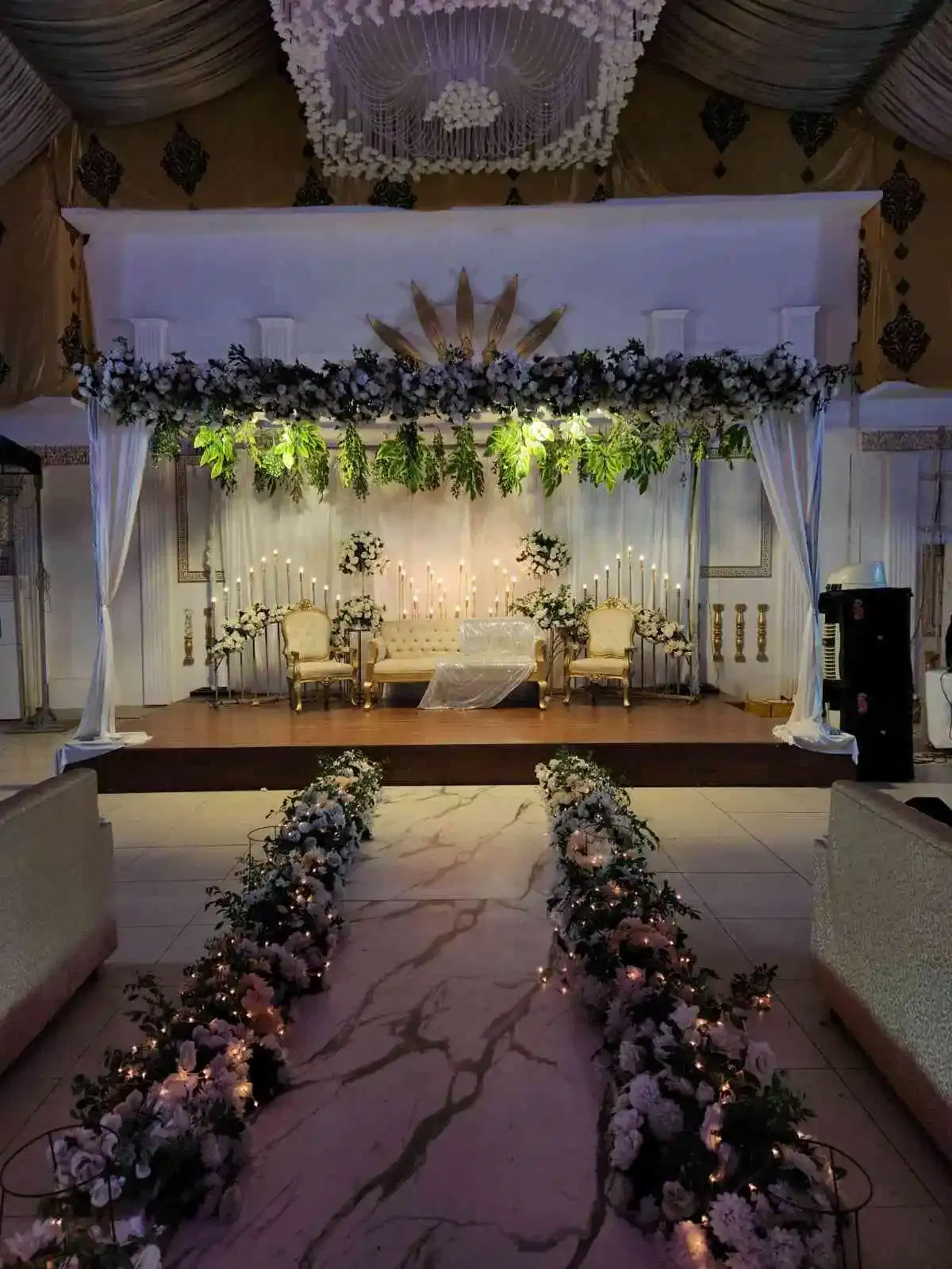 floral backdrop 5 by Muntazimeen e Mehfil