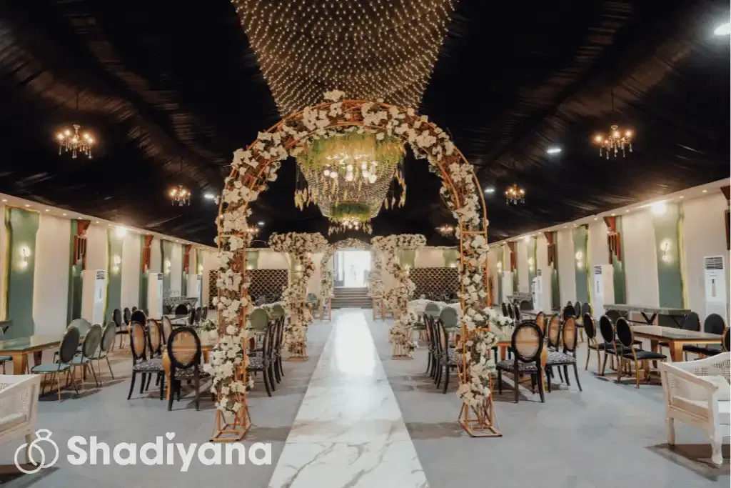 outdoor wedding setup 3 by Palacio Marquee