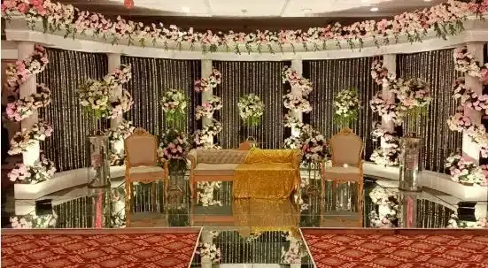 mehndi stage setup 2 by Rangraiz Event Planners