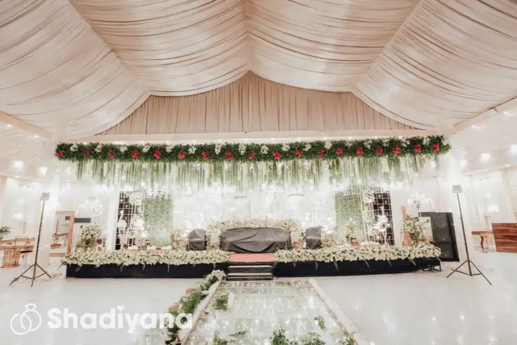 themed wedding stage 2 by Richmond Marquee