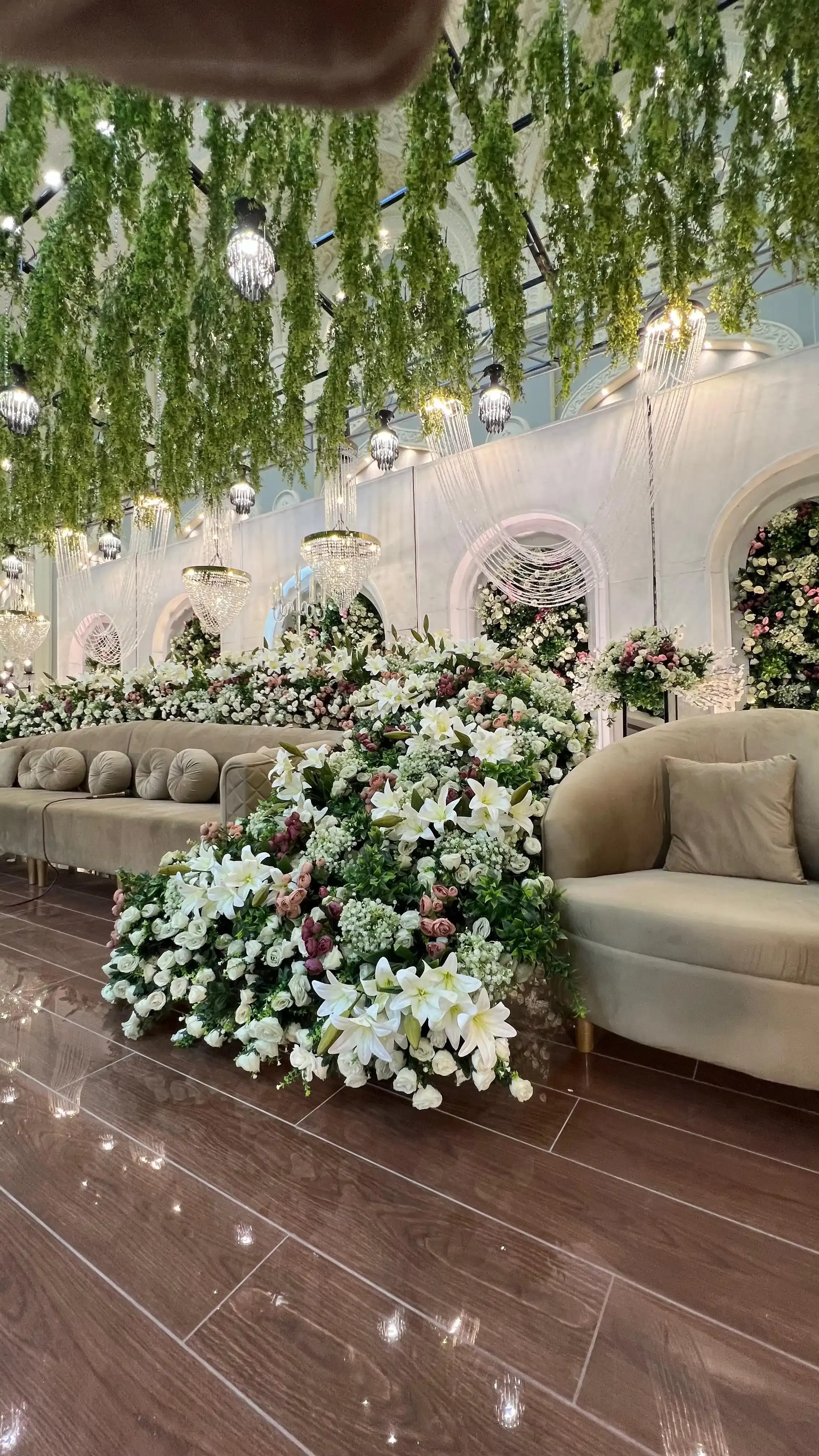 outdoor wedding setup 3 by Ronaq Banquets