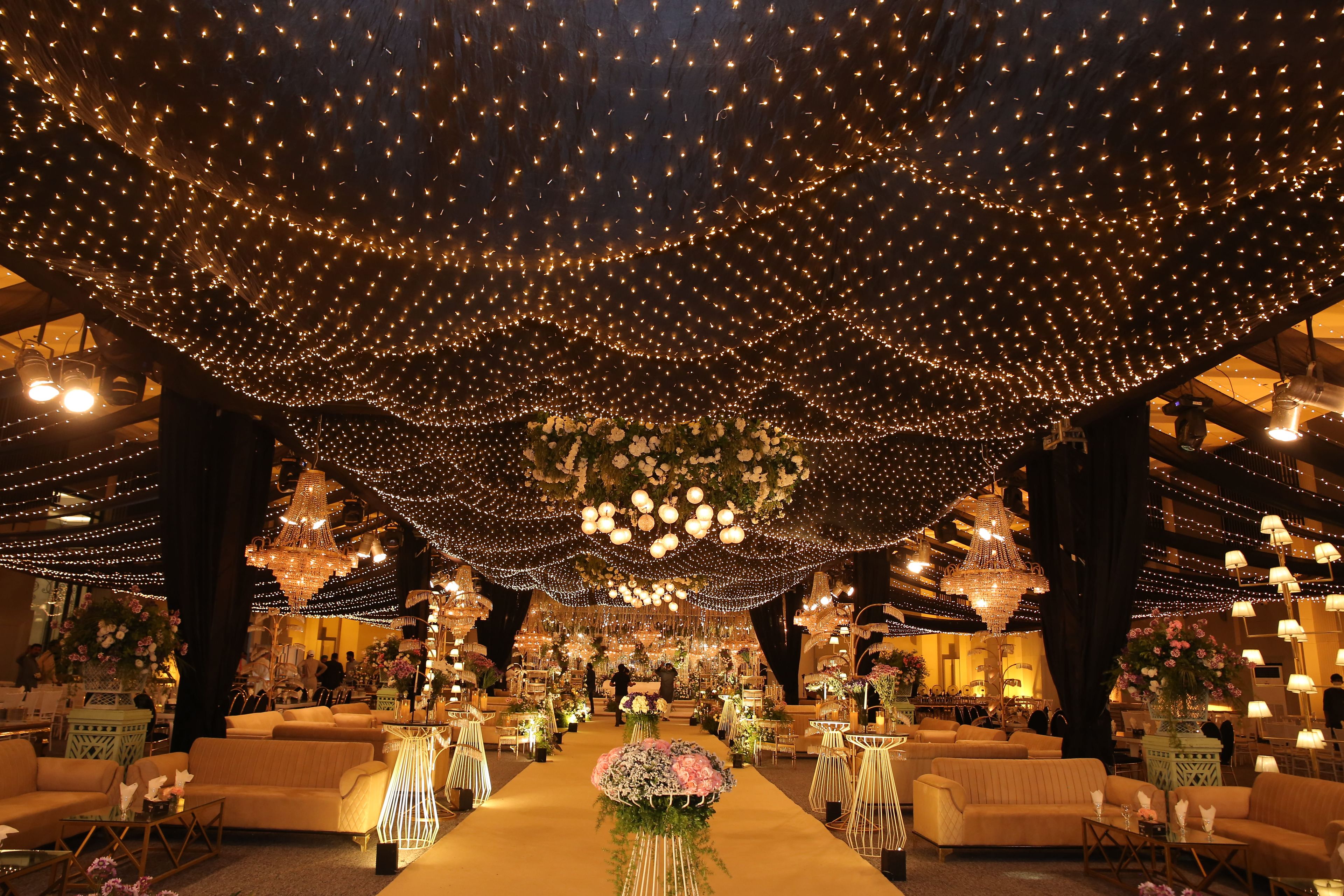 outdoor wedding setup 3 by Rosecliff Marquee