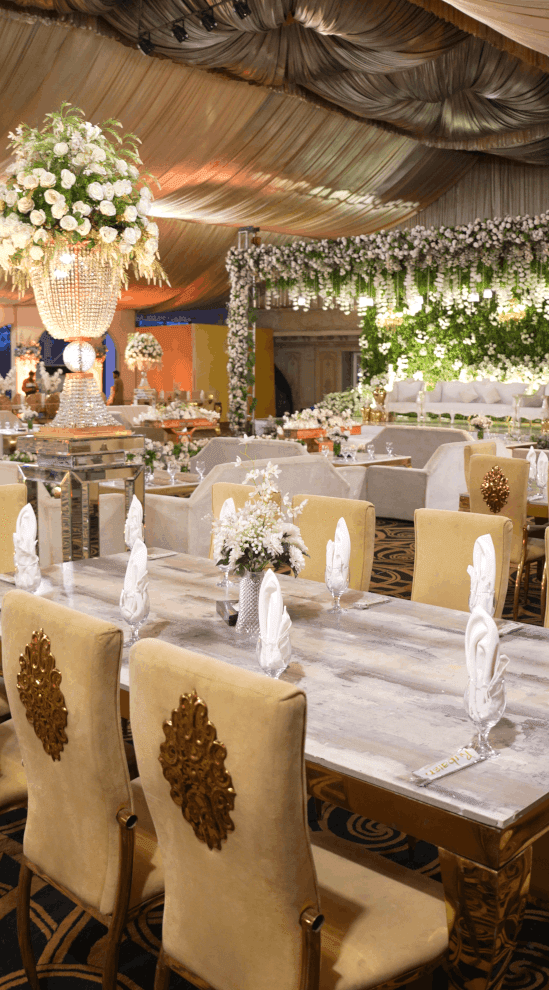 outdoor wedding setup 3 by Rubaish Marquee