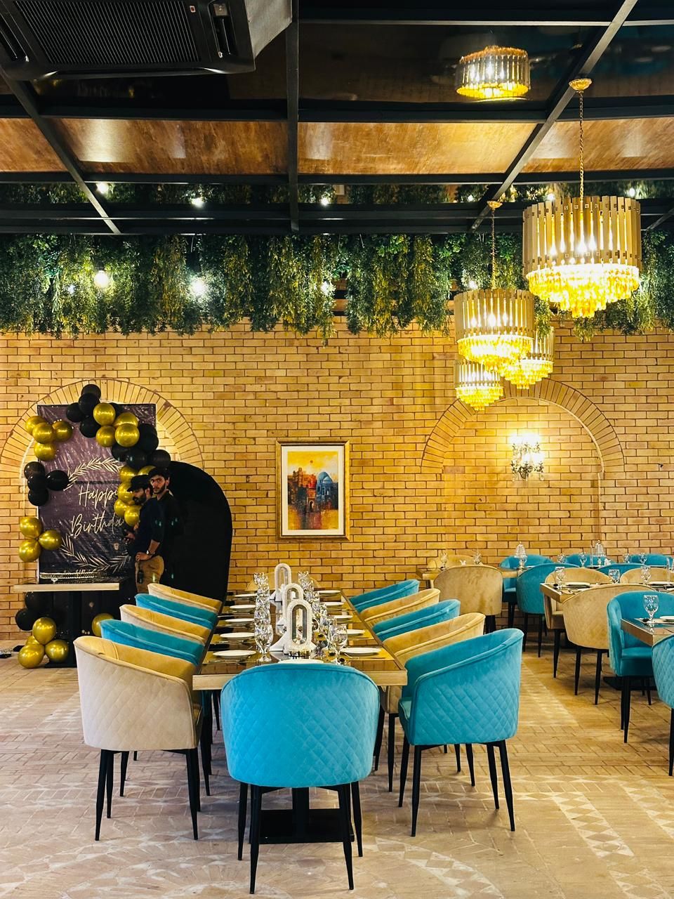 indoor banquet lighting 5 by Seahaan Restaurant by Paradise Complex