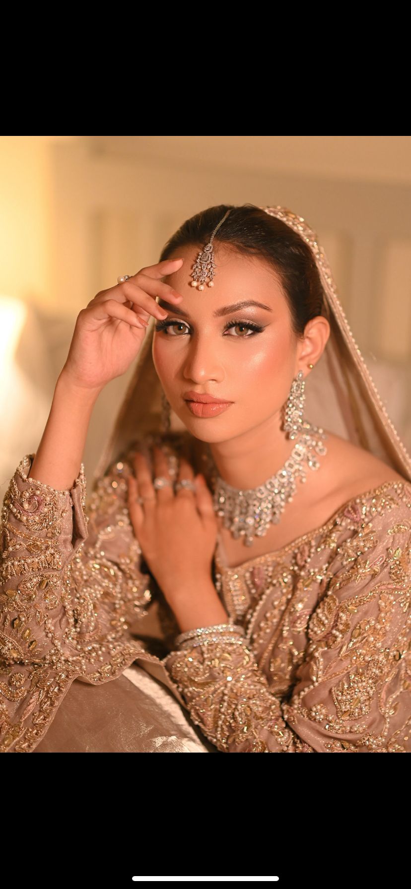 walima bridal makeup 4 by Shayan Hyder - Makeup Studio