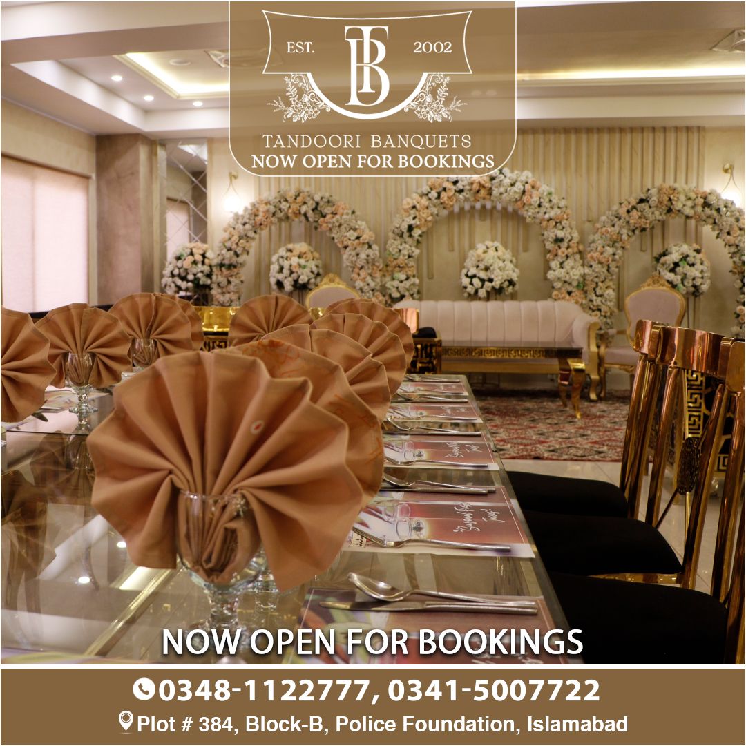 VIP seating arrangement 4 by Tandoori Banquets