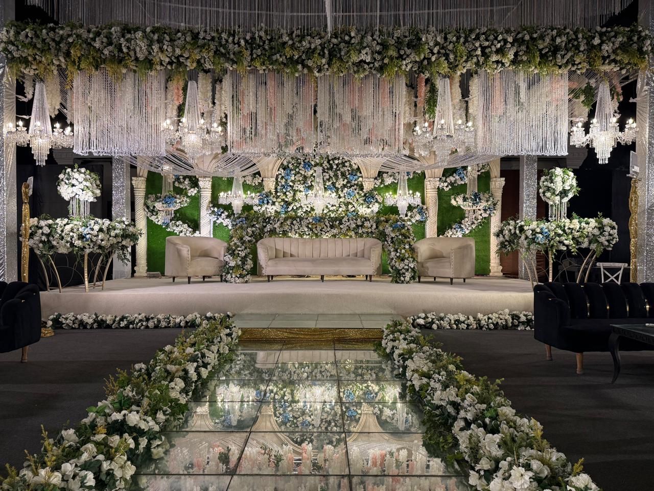 themed wedding stage 2 by The Avenue Marquee