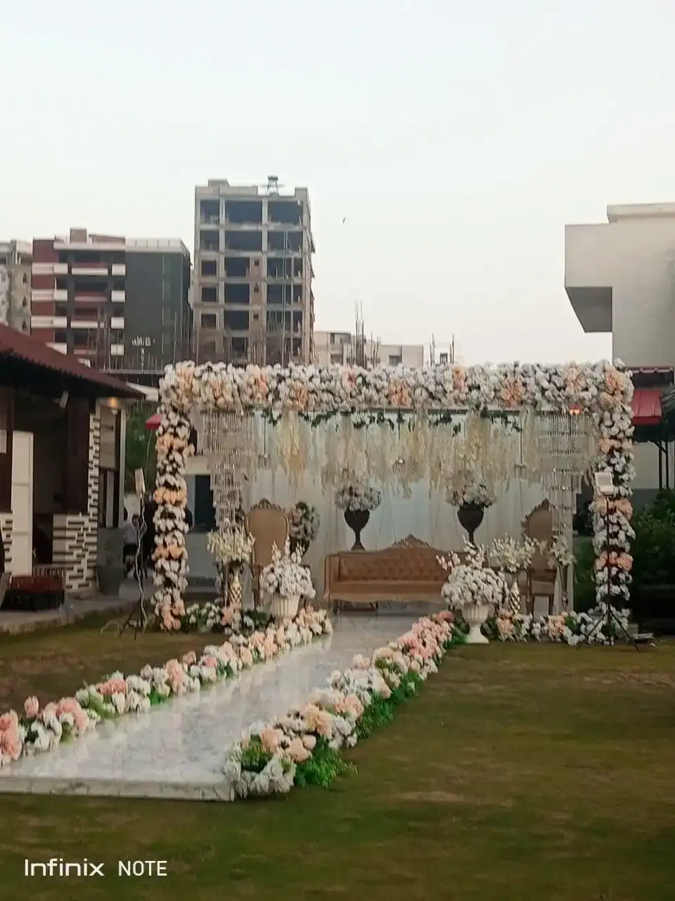 outdoor wedding setup 3 by Zaviya Restaurant