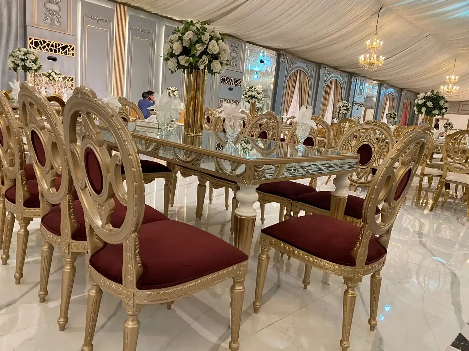 indoor banquet lighting 5 by Function Hall DHA