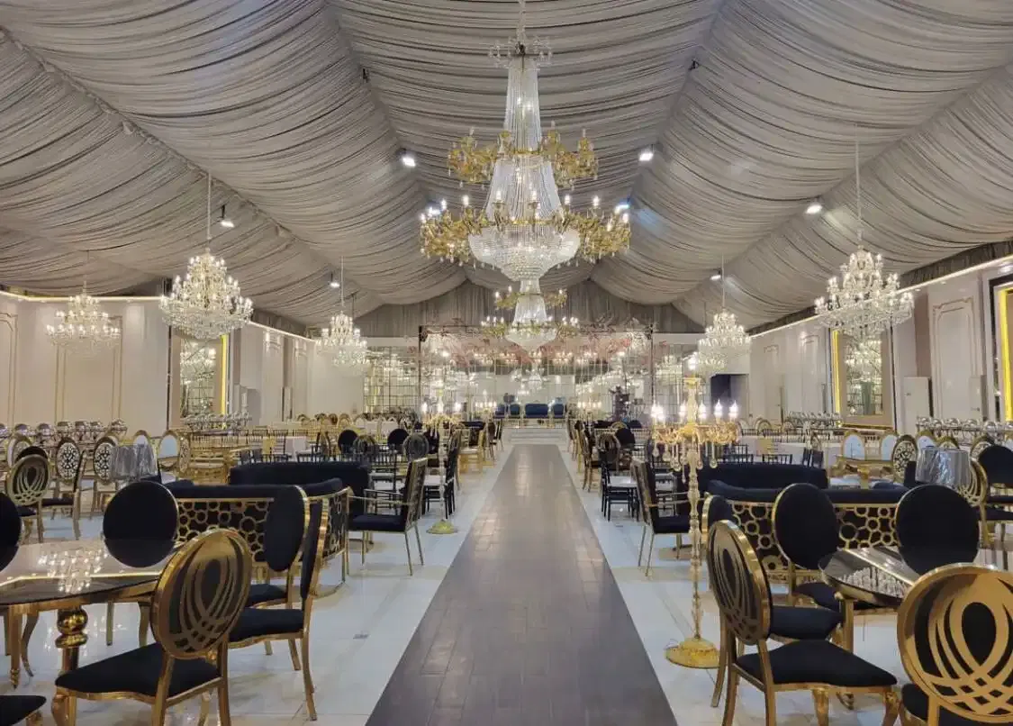 outdoor wedding setup 3 by Marhaba Marquee