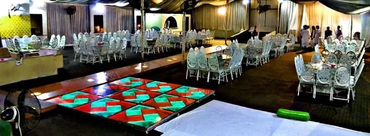 themed wedding stage 2 by Mashallah Banquet