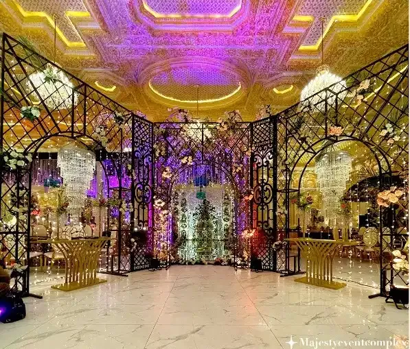 indoor banquet lighting 5 by Majesty Event Complex