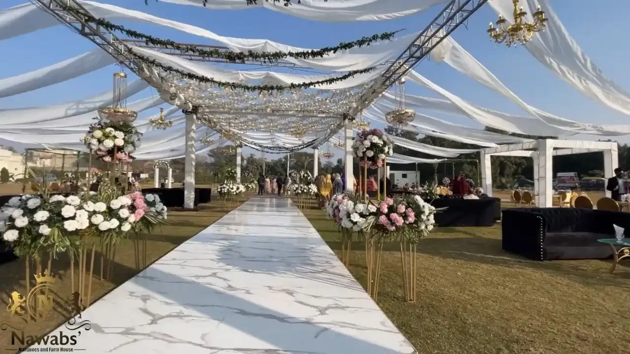 air conditioned marquee 1 by Nawab Palace Marquee and Farmhouse