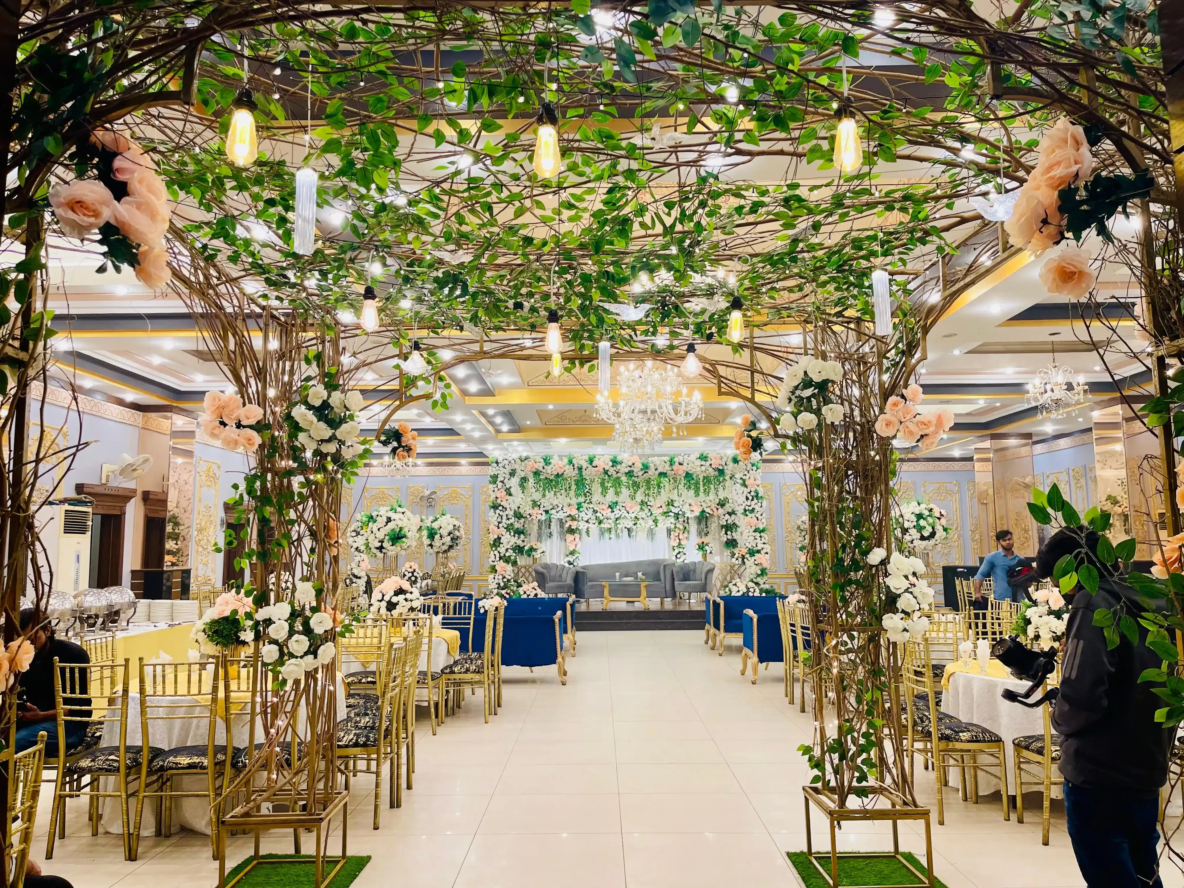 outdoor wedding setup 3 by Leeds Event Complex