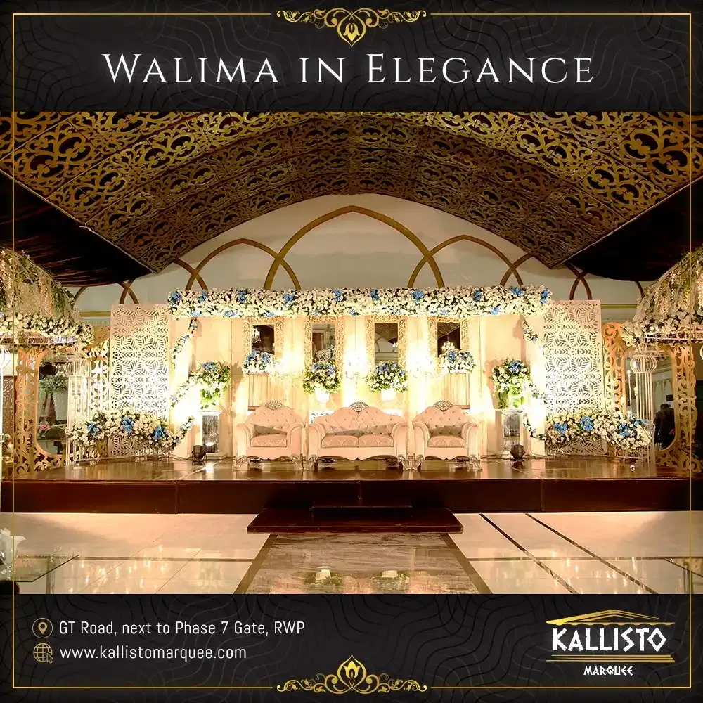 themed wedding stage 2 by Kallisto Marquee